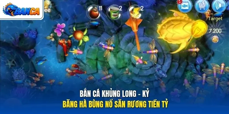 Bắn Cá Khủng Long - Kỷ Băng Hà Bùng Nổ Săn Rương Tiền Tỷ